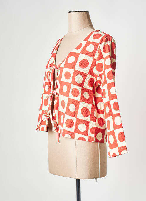 Top roșu THINKING MU femeie