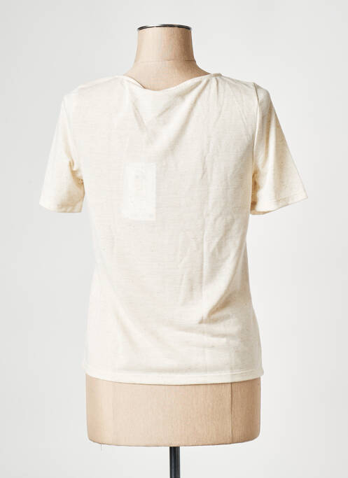 Tricou bej VILA femeie