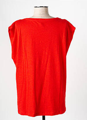 Tricou guler rotund portocaliu I.CODE (By IKKS) femeie