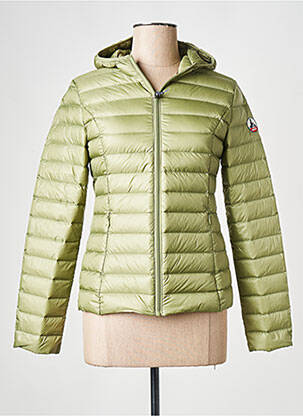 Geacă matlasată guler col înalt verde JOTT (JUST OVER THE TOP) femme