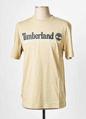 Tricou bej TIMBERLAND bărbat