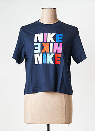 Tricou albastru NIKE fată