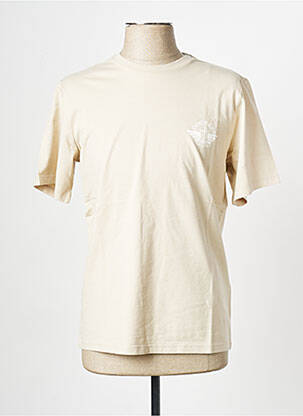 Tricou guler rotund bej DOCKERS bărbat