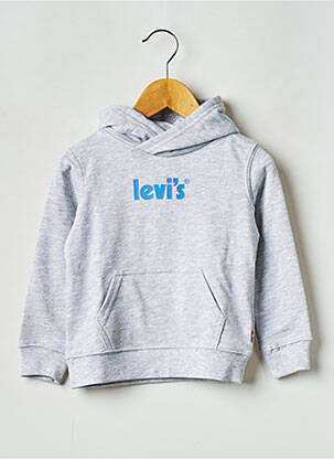 Hanorac cu glugă gri LEVIS băiat