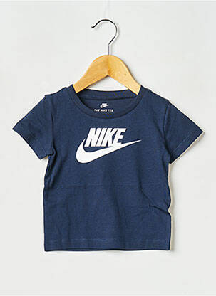 Tricou guler rotund albastru NIKE băiat