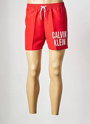 Șort de baie roșu CALVIN KLEIN bărbat