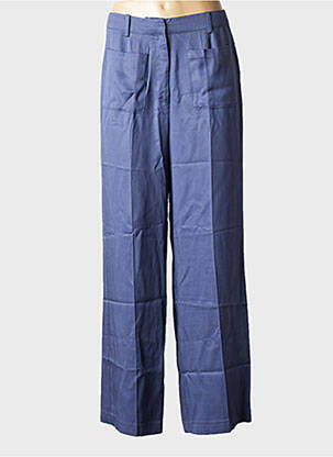 Pantalon larg albastru ATELIER REVE femeie