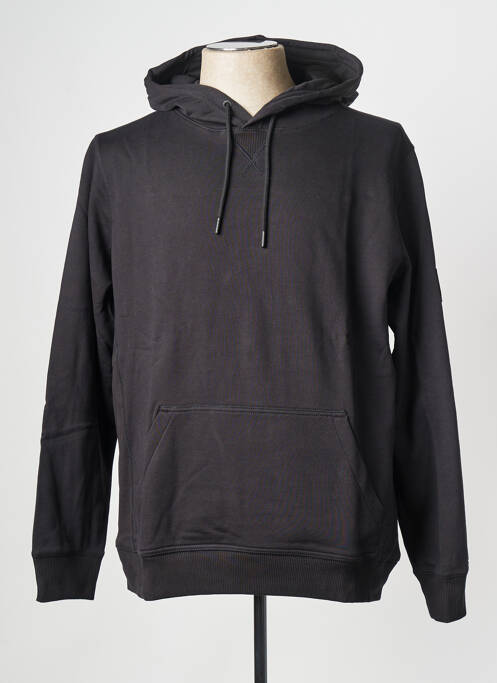 Hanorac cu glugă negru CALVIN KLEIN bărbat