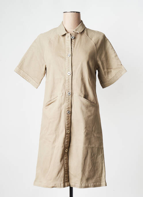 Rochie scurtă maro ICHI femeie