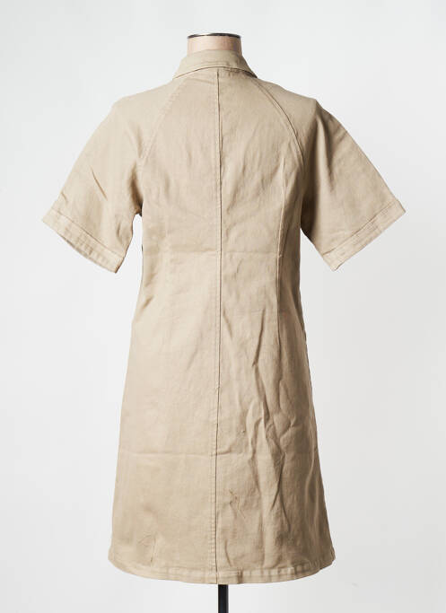 Rochie scurtă maro ICHI femeie