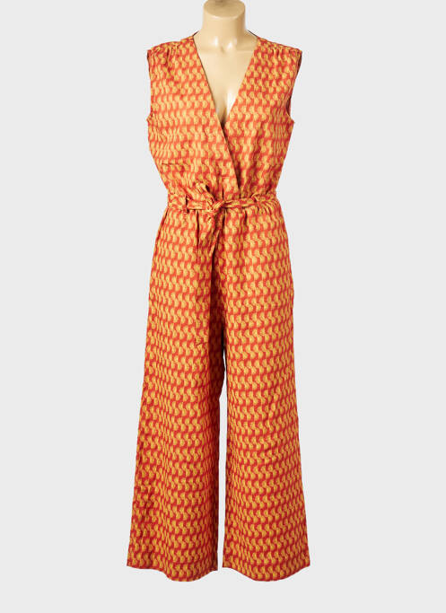 Salopetă-pantalon portocaliu THINKING MU femeie