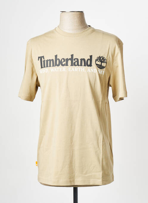 Tricou bej TIMBERLAND bărbat