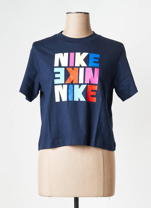 Tricou albastru NIKE fată