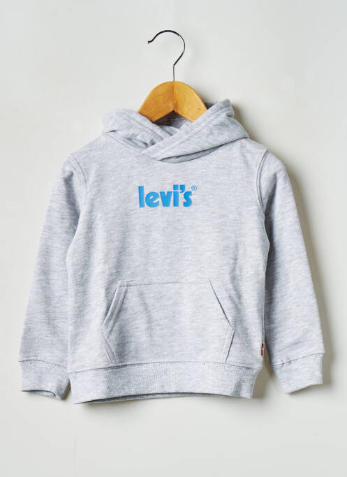 Hanorac cu glugă gri LEVIS băiat