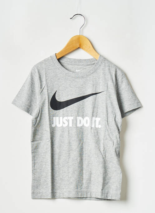Tricou gri NIKE băiat