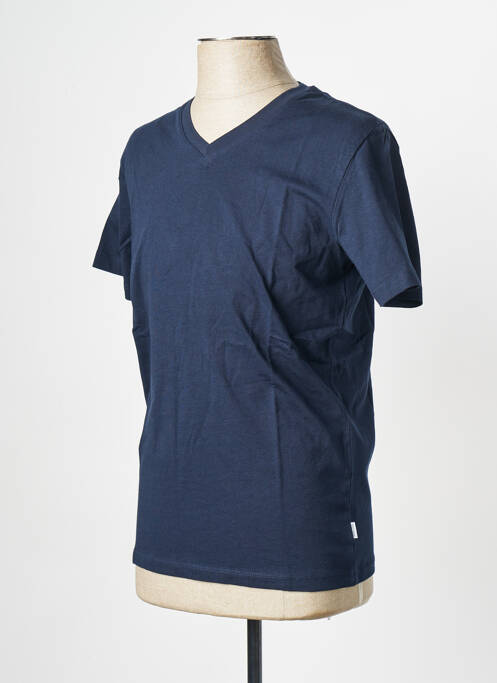 Tricou albastru JACK & JONES bărbat
