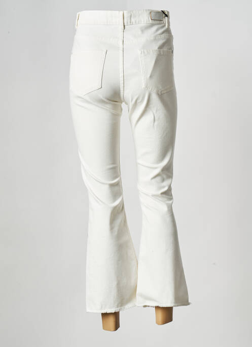 Blugi bootcut alb IKKS femeie