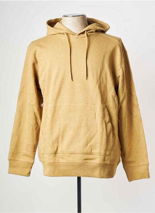 Hanorac cu glugă maro SELECTED bărbat