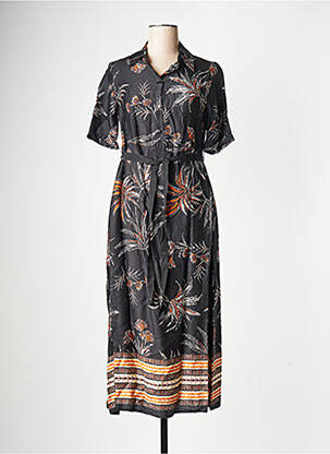 Rochie lungă negru LA FEE MARABOUTEE femeie