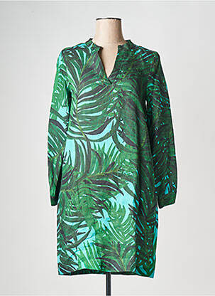 Rochie scurtă verde LA FEE MARABOUTEE femeie