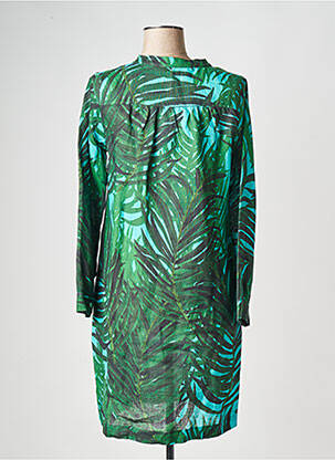 Rochie scurtă verde LA FEE MARABOUTEE femeie