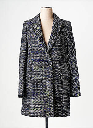 Palton scurt albastru IKKS femeie