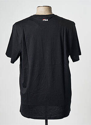 Tricou guler rotund negru FILA bărbat