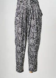 Pantalon larg negru SEE U SOON femeie