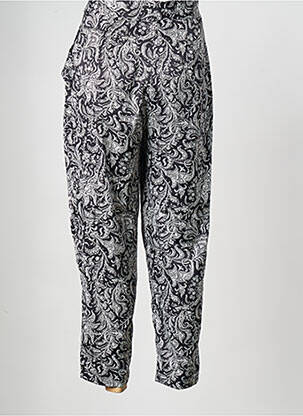 Pantalon larg negru SEE U SOON femeie