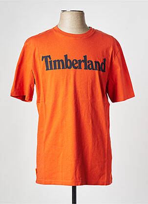 Tricou guler rotund maro TIMBERLAND bărbat