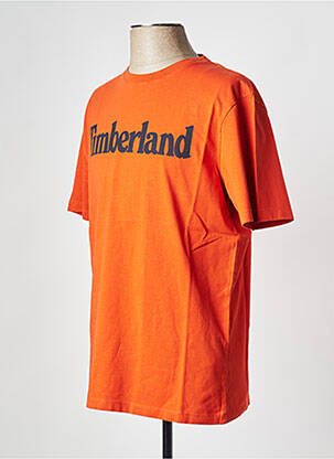 Tricou guler rotund maro TIMBERLAND bărbat