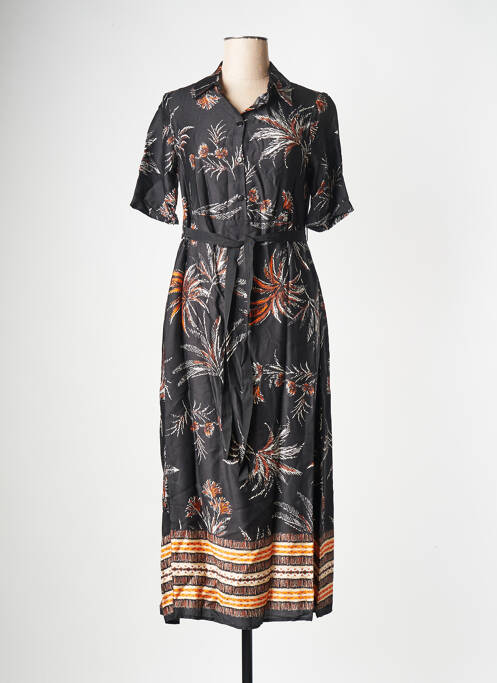 Rochie lungă negru LA FEE MARABOUTEE femeie