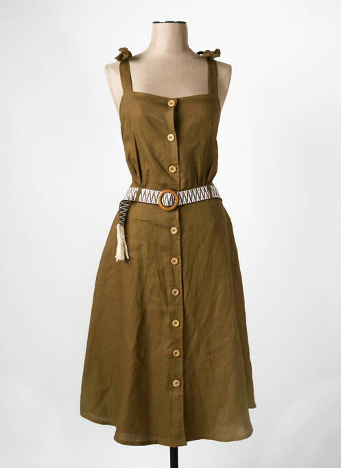 Rochie scurtă verde LA PETITE FRANCAISE femeie