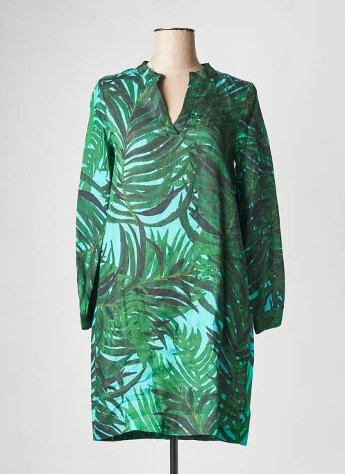 Rochie scurtă verde LA FEE MARABOUTEE femeie