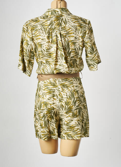 Salopetă scurtă verde LA PETITE FRANCAISE femeie