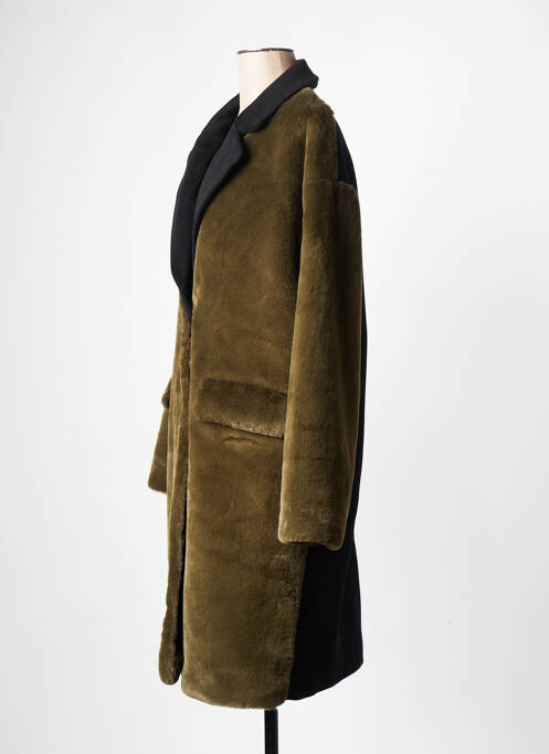 Palton lung verde ESSENTIEL ANTWERP femeie