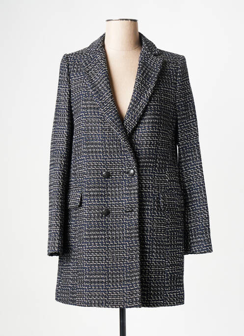 Palton scurt albastru IKKS femeie