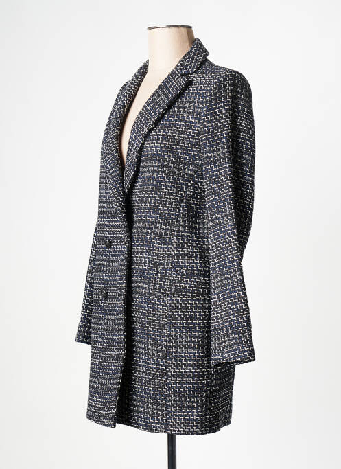 Palton scurt albastru IKKS femeie