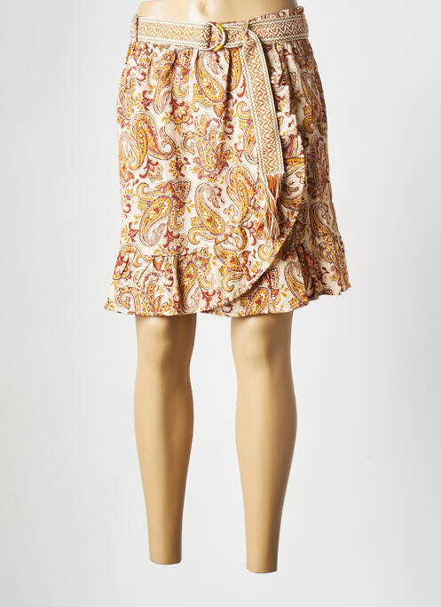 Fustă mini maro LA PETITE FRANCAISE femeie