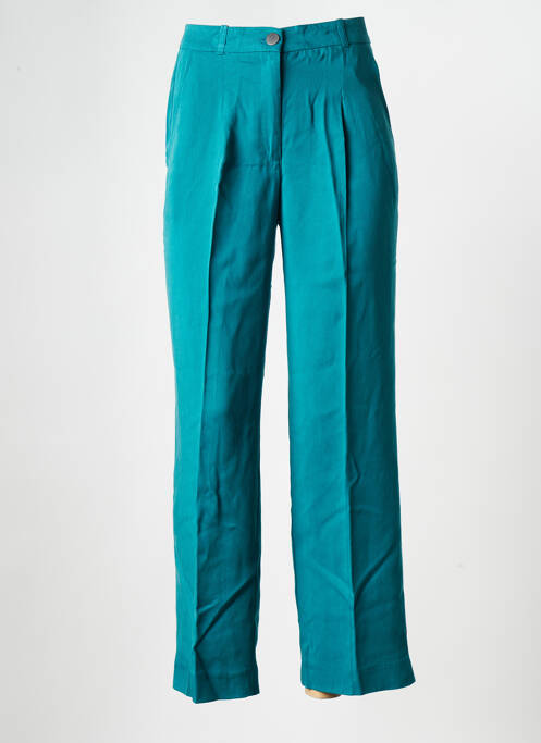 Pantalon larg albastru IKKS femeie