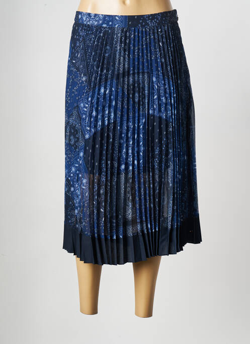 Fustă midi albastru TOMMY HILFIGER femeie