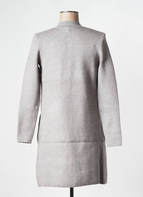 Vestă cu mâneci lungi gri MORGAN femeie