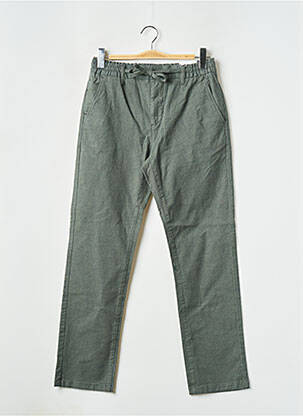 Pantalon drept verde KNOWLEDGE COTTON APPAREL bărbat