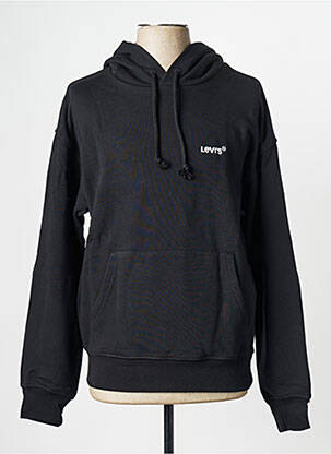 Hanorac cu glugă negru LEVI'S bărbat
