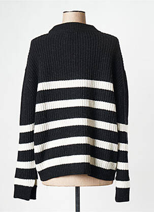 Pulover guler rotund negru ESSENTIEL ANTWERP femeie