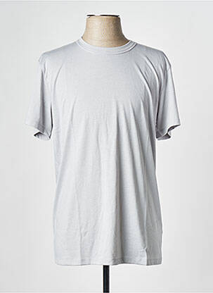 Tricou guler rotund gri NIKE bărbat