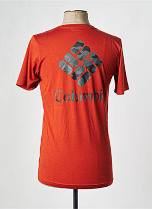 Tricou guler rotund maro COLUMBIA bărbat