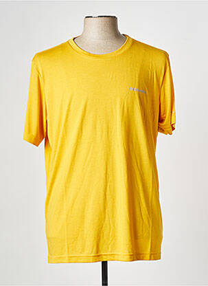 Tricou guler rotund galben COLUMBIA bărbat