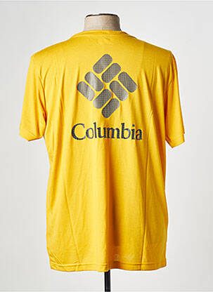 Tricou guler rotund galben COLUMBIA bărbat
