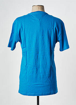 Tricou guler rotund albastru TOMMY HILFIGER bărbat